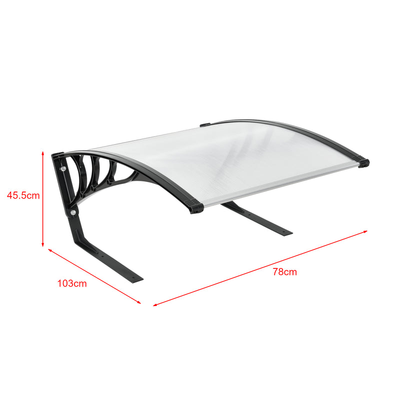 Maßskizze Garage für Mähroboter Monza 78x103x46cm casa.pro
