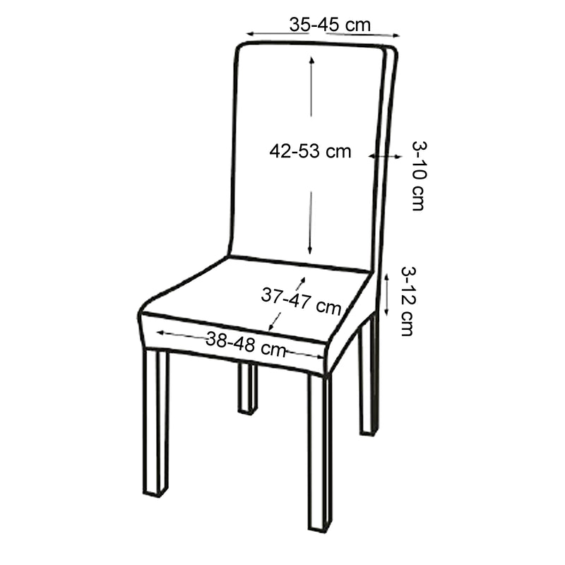 Maßskizze Stuhlhusse 42-53 cm in versch. Farben neu.haus