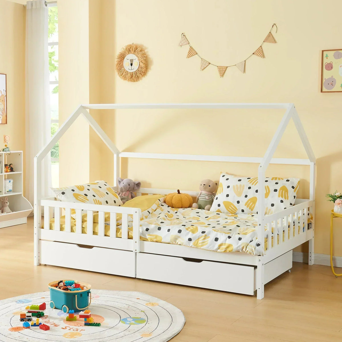 Wie schaffe ich Ordnung im Kinderzimmer?