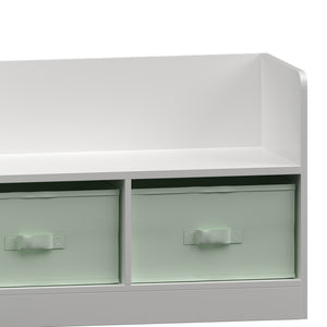Kindersitzbank mit Regal Vipsali [en.casa]