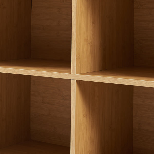 Beistellschrank Nordkapp 100x40x80 cm Bambus [en.casa]