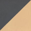 Schreibtisch Kuomi 84x73x47 cm Beige/Dunkelgrau [en.casa]