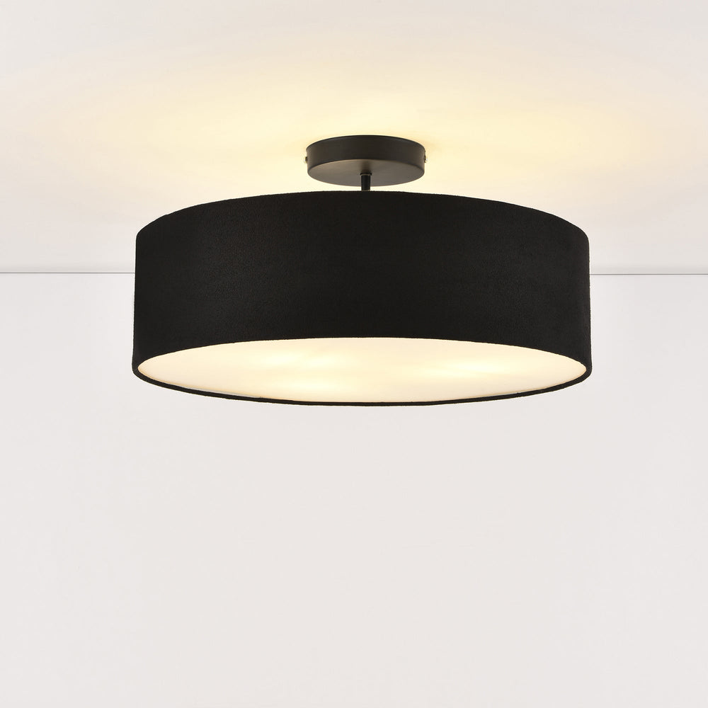 Deckenleuchte Missouri 3xE27 Schwarz lux.pro - premiumXL