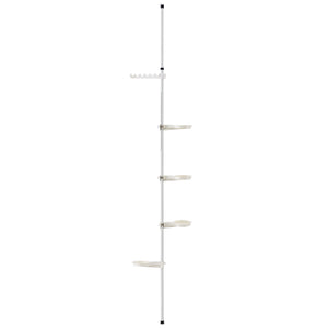 Pflanzregal 110-305 cm Teleskop Blumenregal [en.casa]