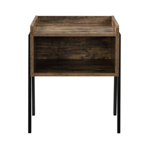 Nachttisch Andernach 52x42x35 cm Holzfarben en.casa