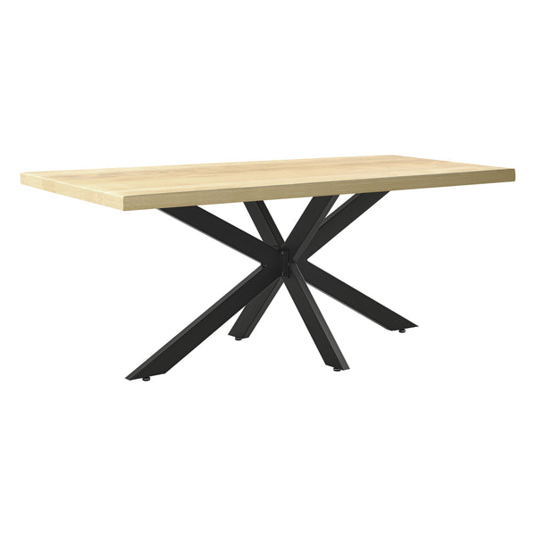 Tischgestell Oberau 150x78x71 cm Schwarz [en.casa]