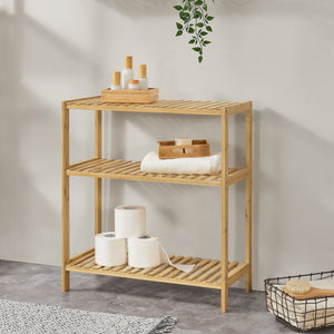 Bambus Standregal Nyköping 58 x 26 x 66 cm [en.casa]