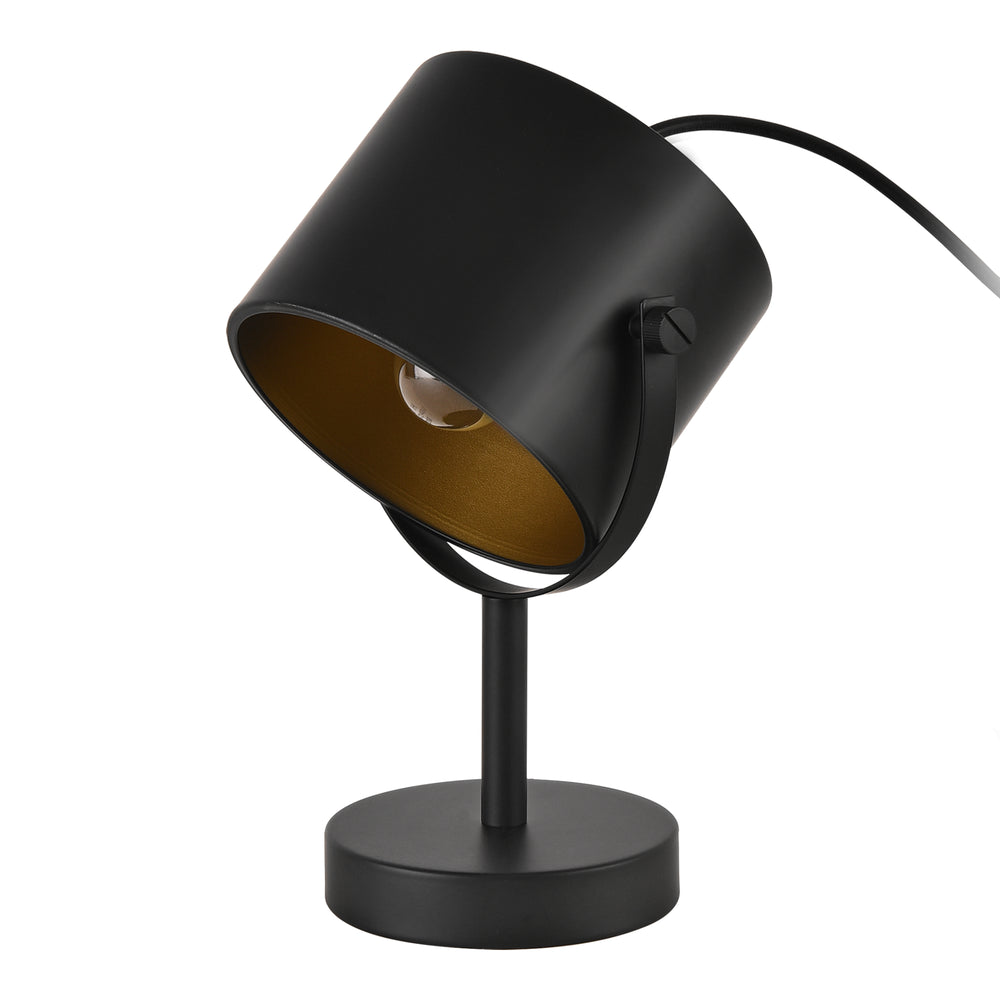 Tischleuchte Farstorp 1 x E27 Schwarz [lux.pro] - premiumXL