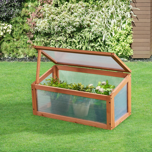 Frühbeet Laarbeek 60 x 30 cm Kiefernholz [casa.pro]