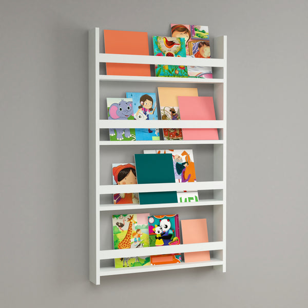 Kinderregal Sotenäs 120x74x10cm Weiß [en.casa]