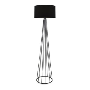 Stehlampe Neath Anthrazit / Schwarz [lux.pro]