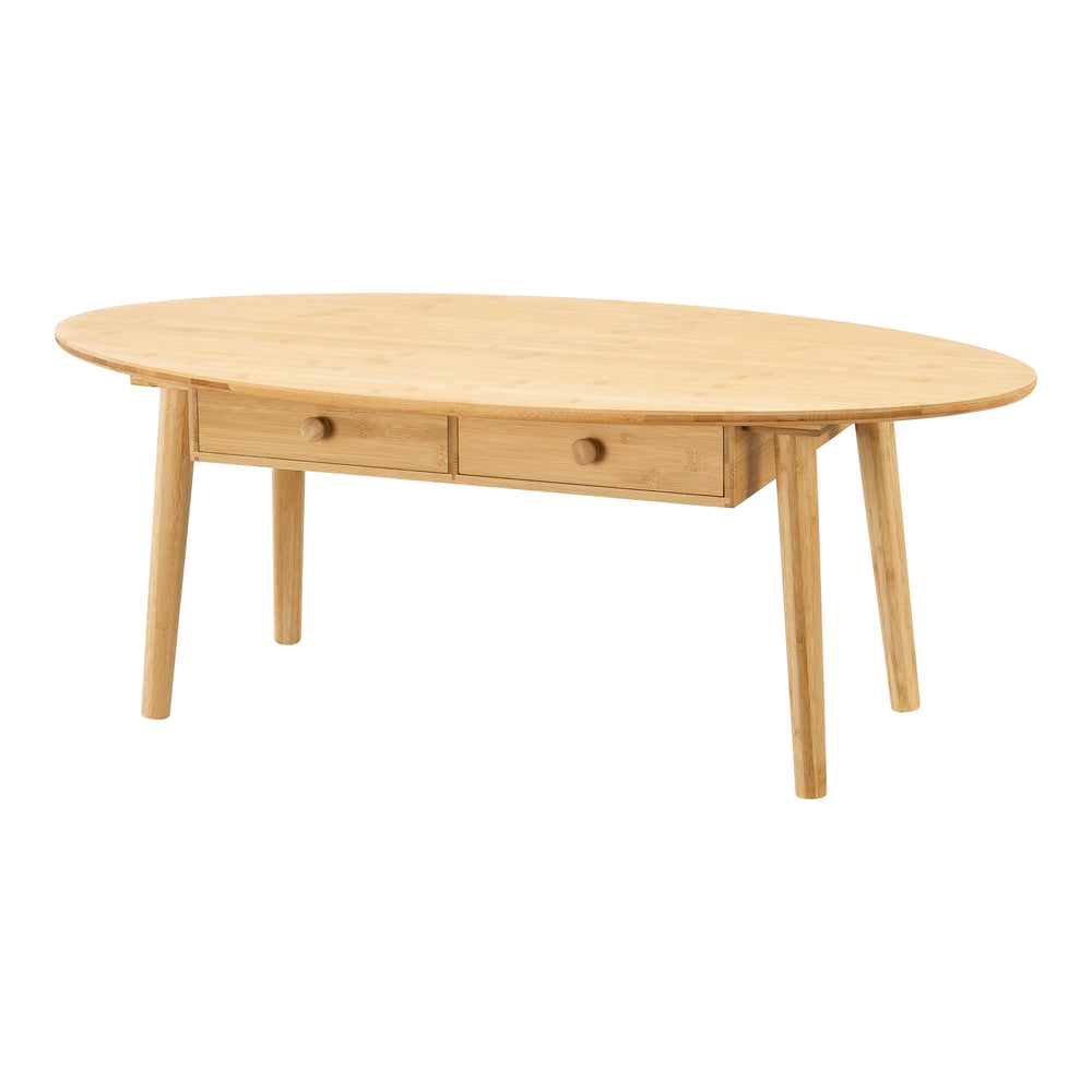 Couchtisch Harboøre Bambus Natur [en.casa] - premiumXL
