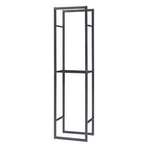 Kaminholzregal Ulvila mit Ablage 45x30x170cm [en.casa]