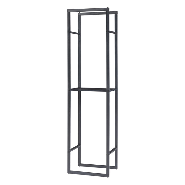 Kaminholzregal Ulvila mit Ablage 45x30x170cm [en.casa]