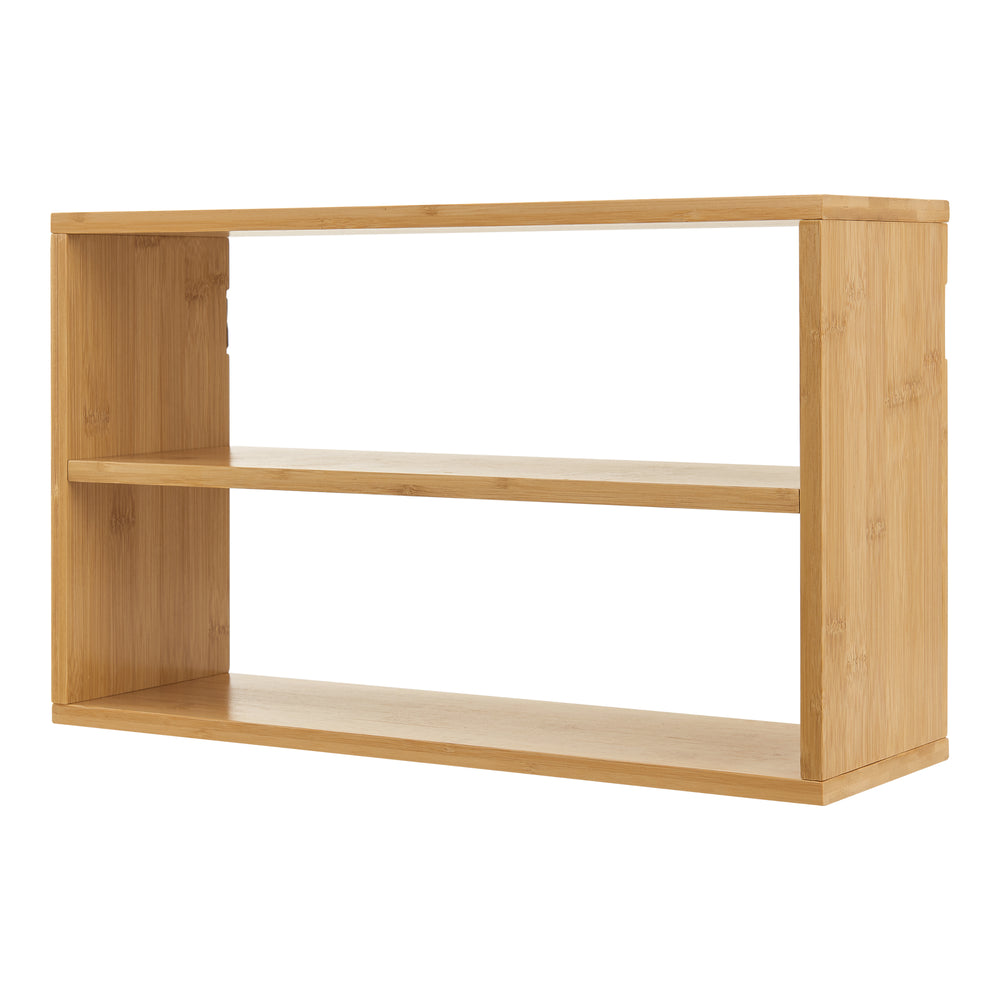 Wandregal Gol 50x15x30 cm Bambus [en.casa]