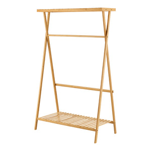 Garderobenständer Horten Bambus [en.casa]