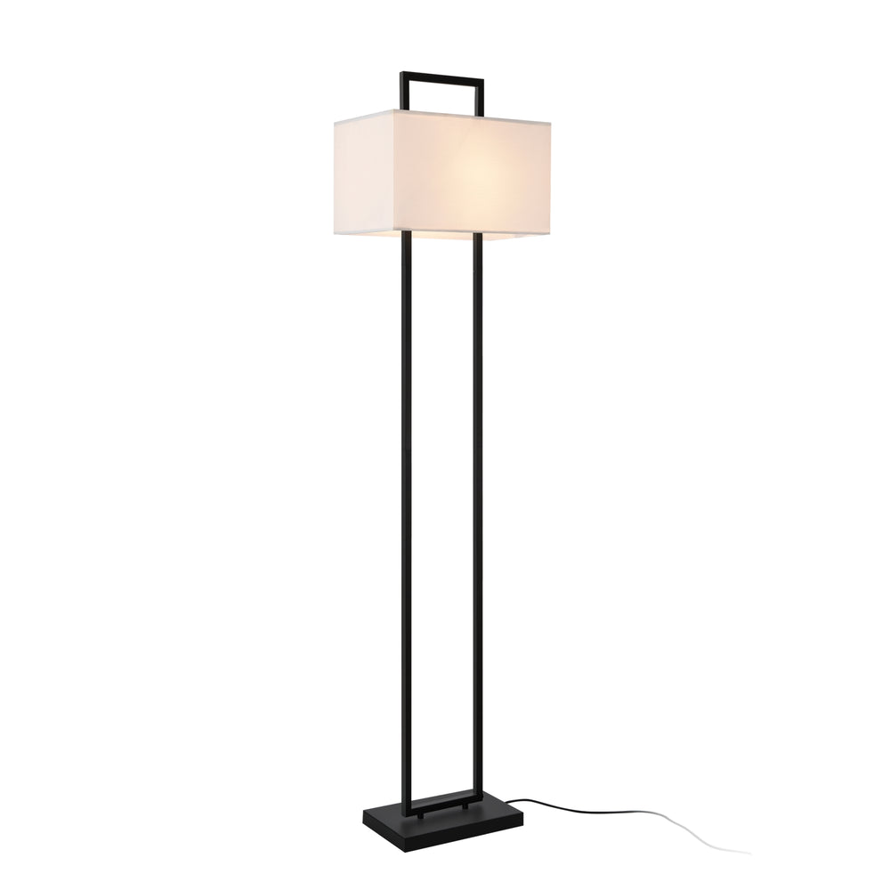 Stehleuchte Sigdal Schwarz / Weiß [lux.pro] - premiumXL