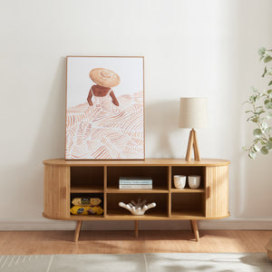 Sideboard Nordkapp mit 2 Türen [en.casa]