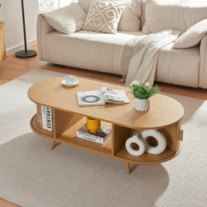 Couchtisch Nordkapp mit 2 Türen [en.casa]