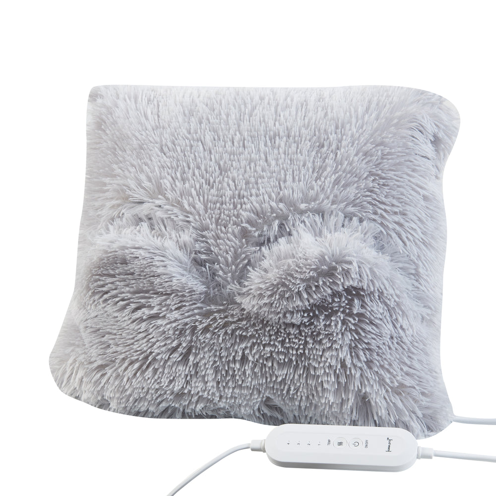 Elektrisches Heizkissen Capurso 100W 40x40cm Grau [en.casa]