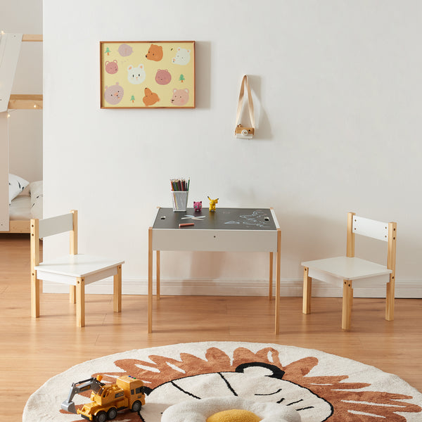 Kindersitzgruppe Smedjebacken mit Tafel [en.casa]
