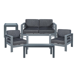 Gartenmöbelset Avise 5-tlg. Aluminium [casa.pro]