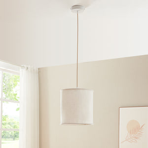 Hängeleuchte Buckley Weiß [lux.pro]