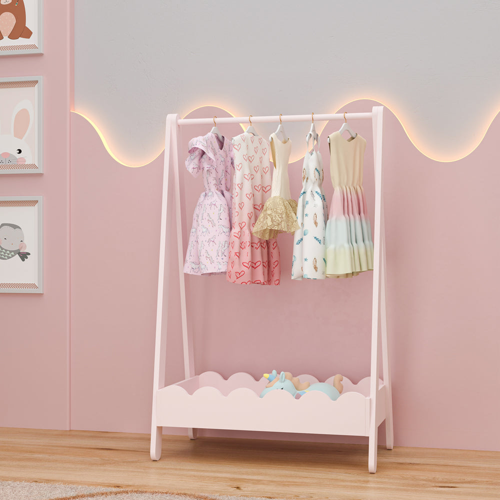 Kindergarderobe Vestnes 99x66x38 cm [en.casa]