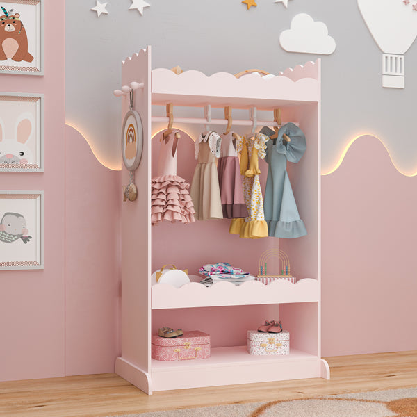 Kindergarderobe Vestnes mit Spiegel [en.casa]