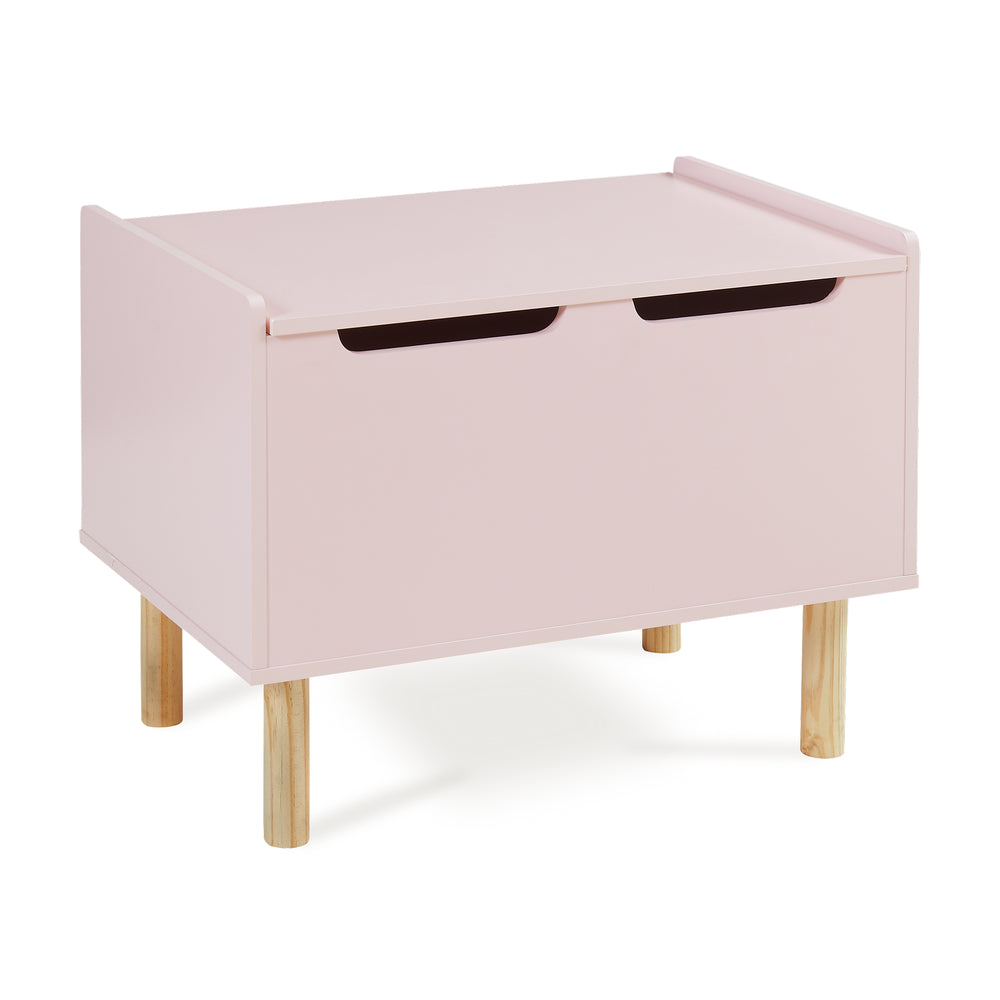 Spielzeugkiste Virer 60x40x45 cm Rosa [en.casa]