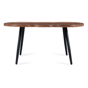 Couchtisch Ken 100 x 60 x 47 cm Walnussoptik [en.casa]