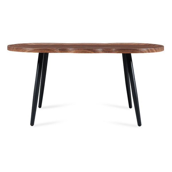Couchtisch Ken 100 x 60 x 47 cm Walnussoptik [en.casa]
