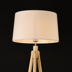 Stehleuchte Tomar 153 cm 1xE27 Max. 60W Weiß lux.pro