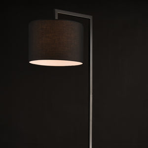Stehleuchte Düsseldorf 161 cm E27 Max. 60W Schwarz lux.pro