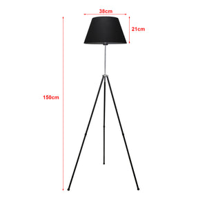 Stehleuchte Livingston Schwarz [lux.pro]