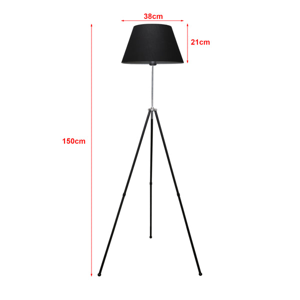 Stehleuchte Livingston Schwarz [lux.pro]