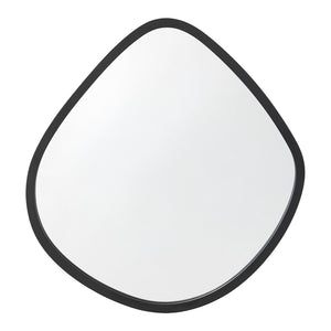 Wandspiegel Galatone schwarz, matt 64x60cm [en.casa]