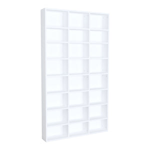 Bücherregal Askvoll 178x102x16cm Weiß [en.casa]
