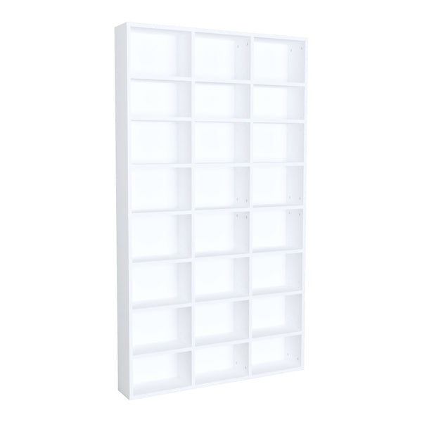 Bücherregal Askvoll 178x102x16cm Weiß [en.casa]