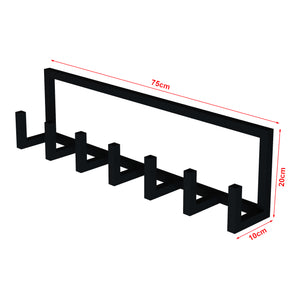 Wandgarderobe Lyngen 75x10x20 cm [en.casa]