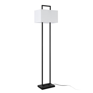 Stehleuchte Sigdal Schwarz / Weiß [lux.pro]