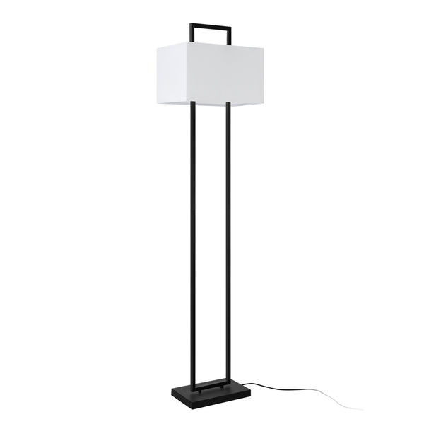 Stehleuchte Sigdal Schwarz / Weiß [lux.pro]