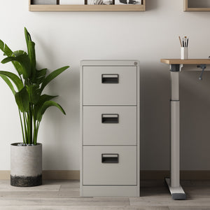 Schubladenschrank Rääkkylä 103x45x62cm Stahl [en.casa]