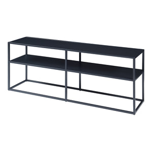 Fernsehtisch Solund 120x30x46cm Schwarz [en.casa]