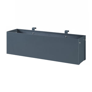 Blumenkasten Achtkarspelen 50x12x15cm Anthrazit [en.casa]