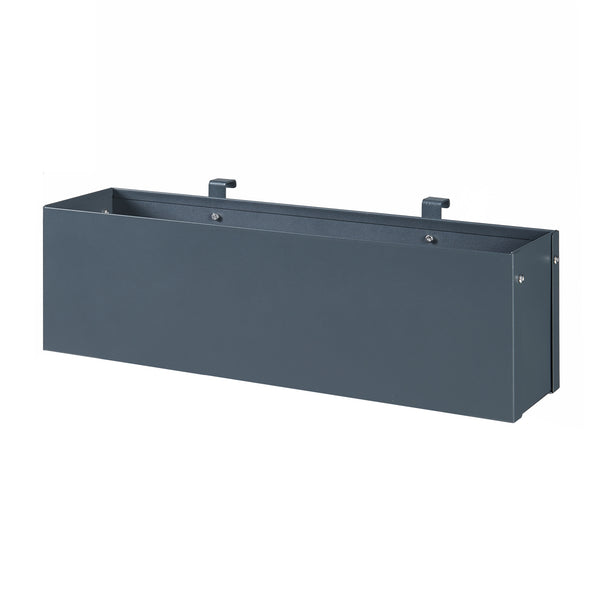 Blumenkasten Achtkarspelen 50x12x15cm Anthrazit [en.casa]