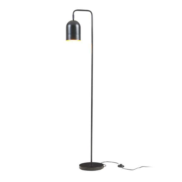 Stehleuchte Barnard Metall 159 cm Schwarz [lux.pro]