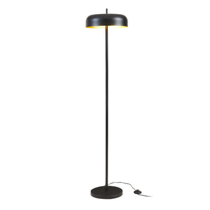 Stehleuchte Barton 2-flammig Metall 159 cm Schwarz [lux.pro]
