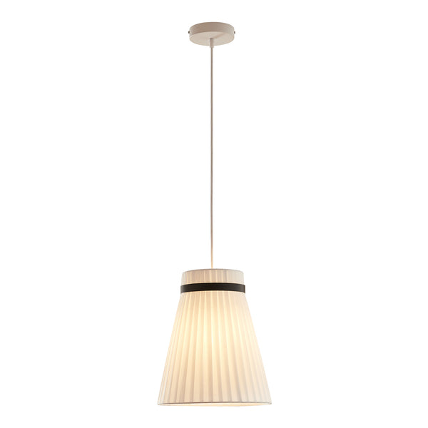 Hängeleuchte Broughton Weiß [lux.pro]