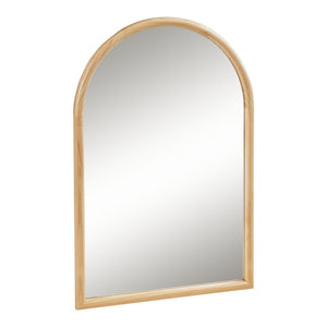 Wandspiegel Podena 90x60 cm Natur [en.casa]